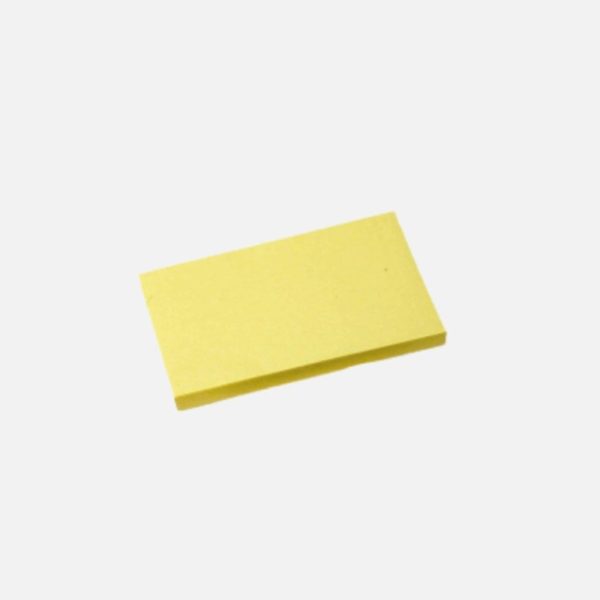 Notes Repos 75X75 jaune